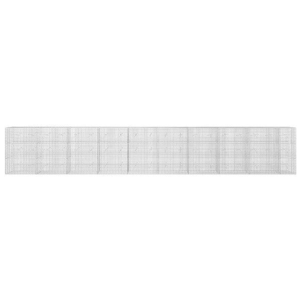 Gabion 5 mm langasta ja 5x5 cm verkosta 950x20x150 cm