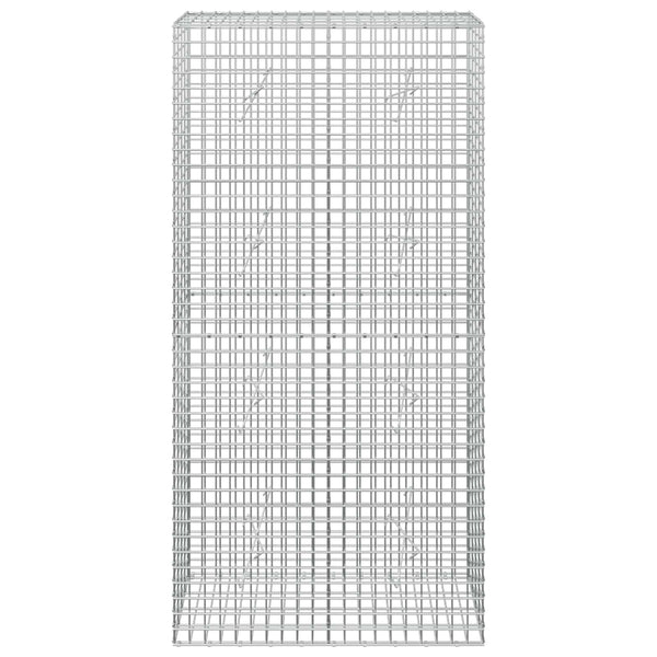 Gabion 5 mm langasta ja 5x5 cm verkosta 100x20x200 cm