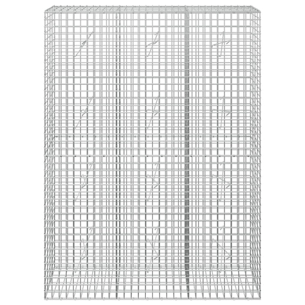 Gabion 5 mm langasta ja 5x5 cm verkosta 150x20x200 cm