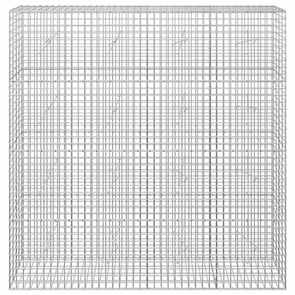 Gabion 5 mm langasta ja 5x5 cm verkosta 200x20x200 cm