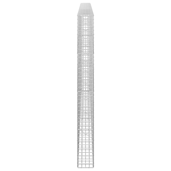 Gabion 5 mm langasta ja 5x5 cm verkosta 200x20x200 cm