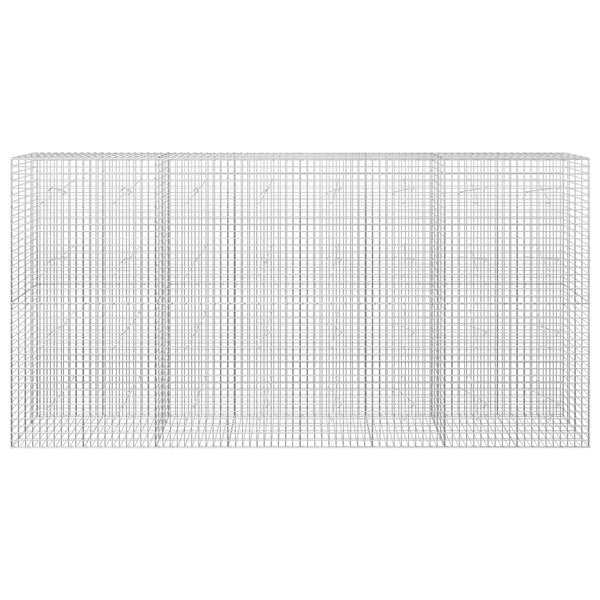 Gabion 5 mm langasta ja 5x5 cm verkosta 400x20x200 cm