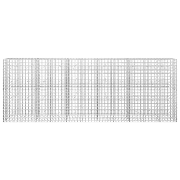 Gabion 5 mm langasta ja 5x5 cm verkosta 550x20x200 cm