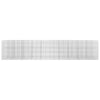 Gabion 5 mm langasta ja 5x5 cm verkosta 1000x20x200 cm