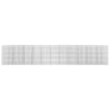 Gabion 5 mm langasta ja 5x5 cm verkosta 1100x20x200 cm