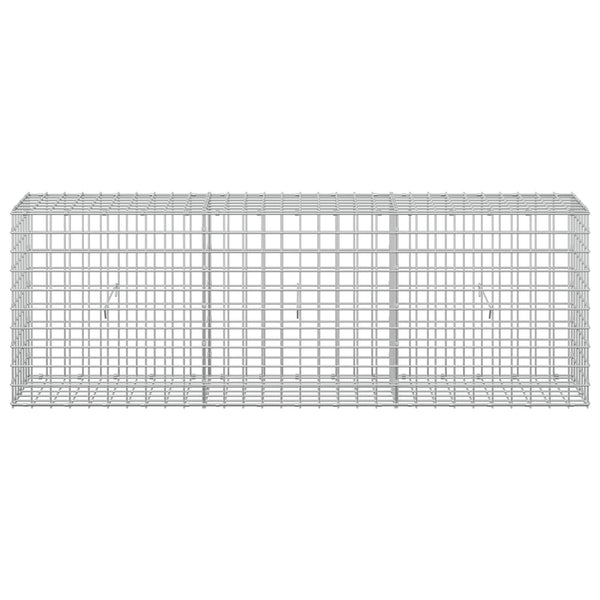 Gabion 5 mm langasta ja 5x5 cm verkosta 150x30x50 cm