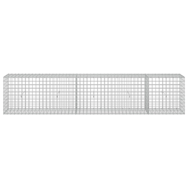 Gabion 5 mm langasta ja 5x5 cm verkosta 250x30x50 cm