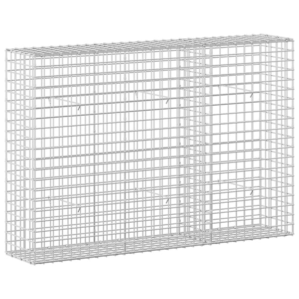 Gabion 5 mm langasta ja 5x5 cm verkosta 150x30x100 cm