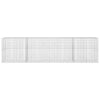 Gabion 5 mm langasta ja 5x5 cm verkosta 400x30x100 cm