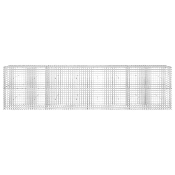Gabion 5 mm langasta ja 5x5 cm verkosta 400x30x100 cm