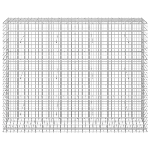 Gabion 5 mm langasta ja 5x5 cm verkosta 200x30x150 cm
