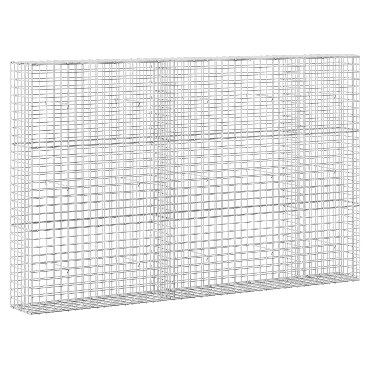 Gabion 5 mm langasta ja 5x5 cm verkosta 250x30x150 cm
