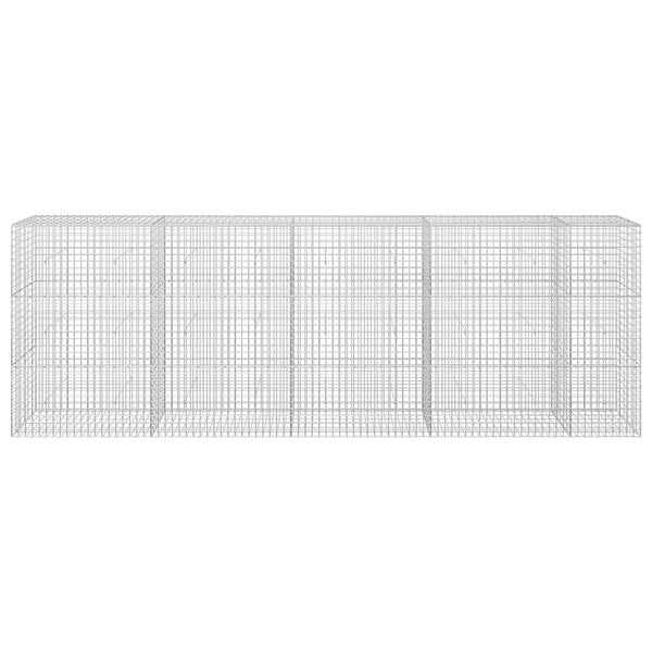 Gabion 5 mm langasta ja 5x5 cm verkosta 450x30x150 cm