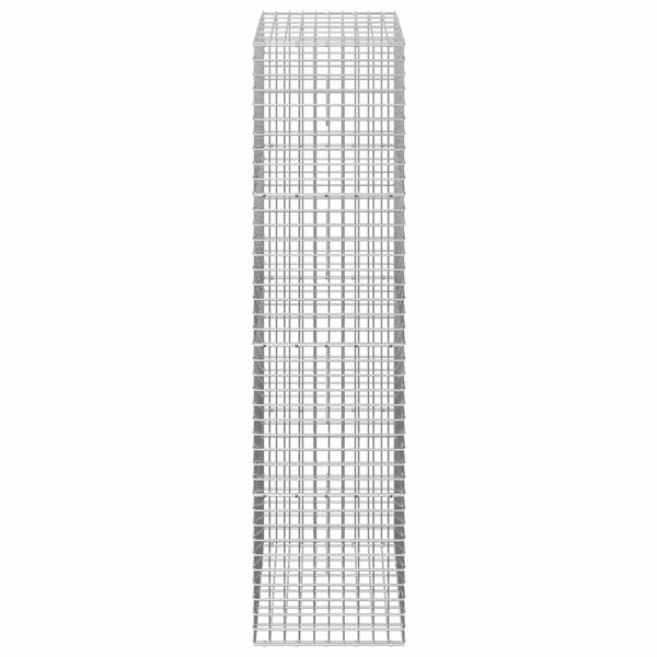 Gabion 5 mm langasta ja 5x5 cm verkosta 50x30x200 cm