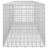 Gabion 5 mm langasta ja 5x5 cm verkosta 250x50x50 cm