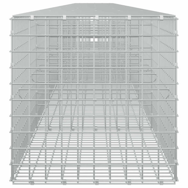Gabion 5 mm langasta ja 5x5 cm verkosta 800x50x50 cm