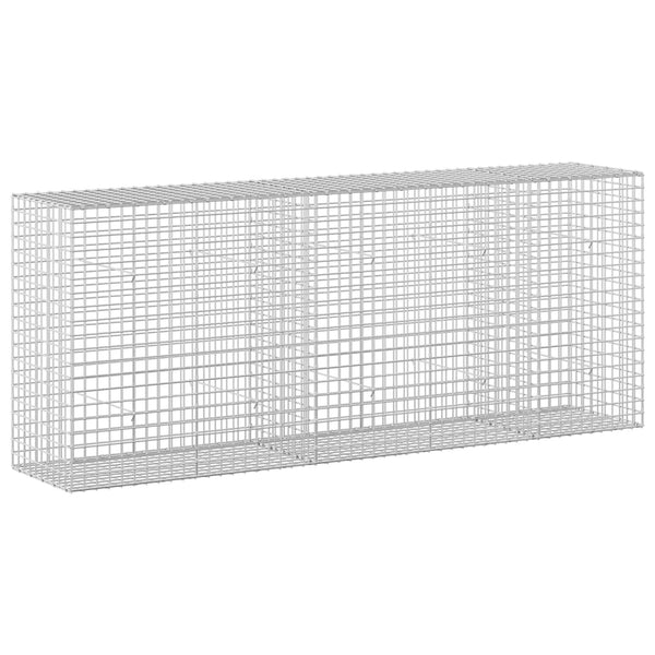 Gabion 5 mm langasta ja 5x5 cm verkosta 250x50x100 cm