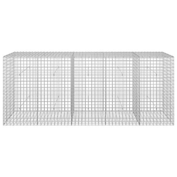 Gabion 5 mm langasta ja 5x5 cm verkosta 250x50x100 cm
