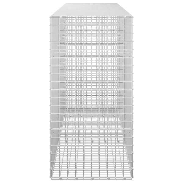 Gabion 5 mm langasta ja 5x5 cm verkosta 250x50x100 cm