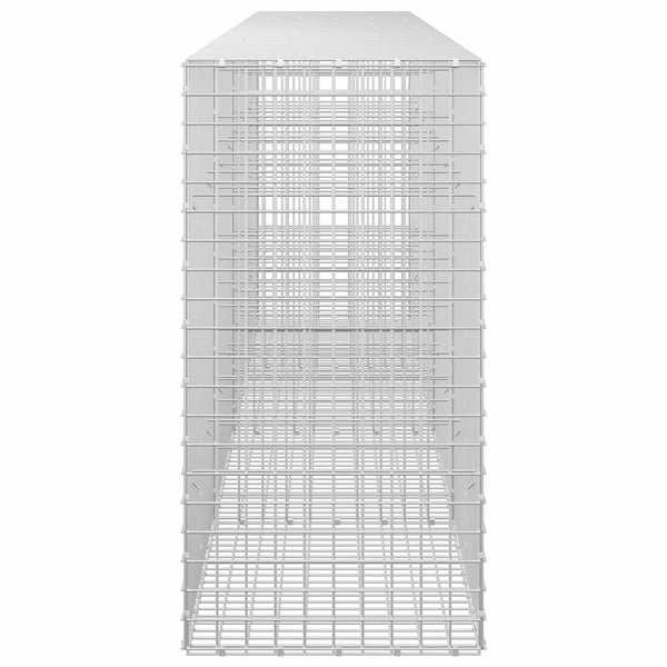 Gabion 5 mm langasta ja 5x5 cm verkosta 400x50x100 cm