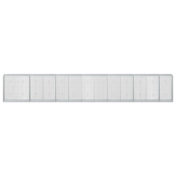 Gabion 5 mm langasta ja 5x5 cm verkosta 650x50x100 cm