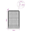 Gabion 5 mm langasta ja 5x5 cm verkosta 100x50x150 cm