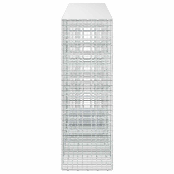 Gabion 5 mm langasta ja 5x5 cm verkosta 600x50x150 cm