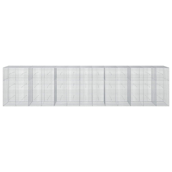 Gabion 5 mm langasta ja 5x5 cm verkosta 650x50x150 cm