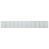 Gabion 5 mm langasta ja 5x5 cm verkosta 1100x50x150 cm