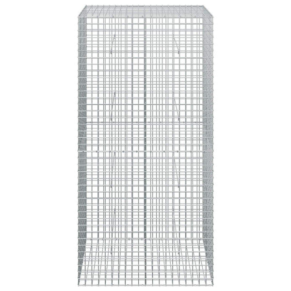 Gabion 5 mm langasta ja 5x5 cm verkosta 100x50x200 cm