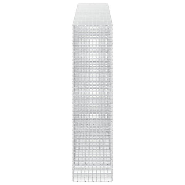 Gabion 5 mm langasta ja 5x5 cm verkosta 450x50x200 cm