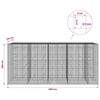 Gabion 5 mm langasta ja 5x5 cm verkosta 450x50x200 cm