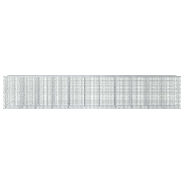 Gabion 5 mm langasta ja 5x5 cm verkosta 1100x50x200 cm