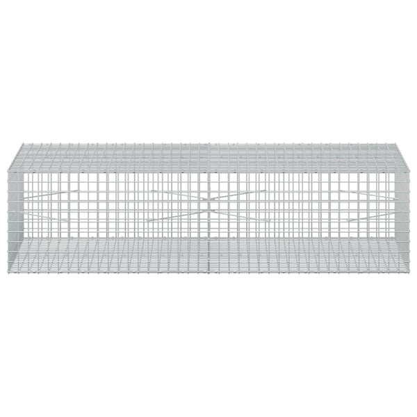 Gabion 5 mm langasta ja 5x5 cm verkosta 200x100x50 cm
