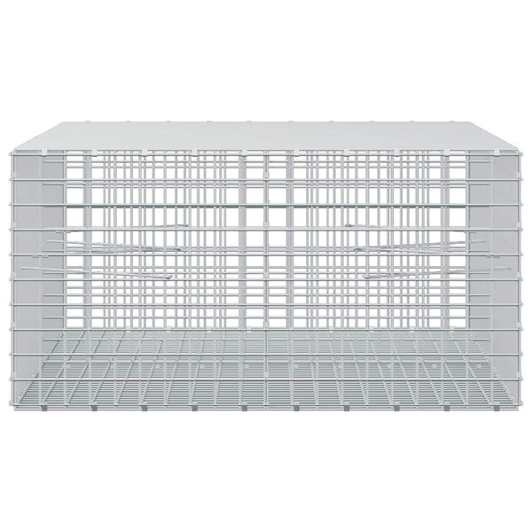 Gabion 5 mm langasta ja 5x5 cm verkosta 200x100x50 cm