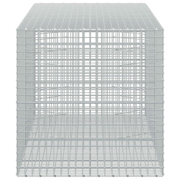 Gabion 5 mm langasta ja 5x5 cm verkosta 250x100x100 cm