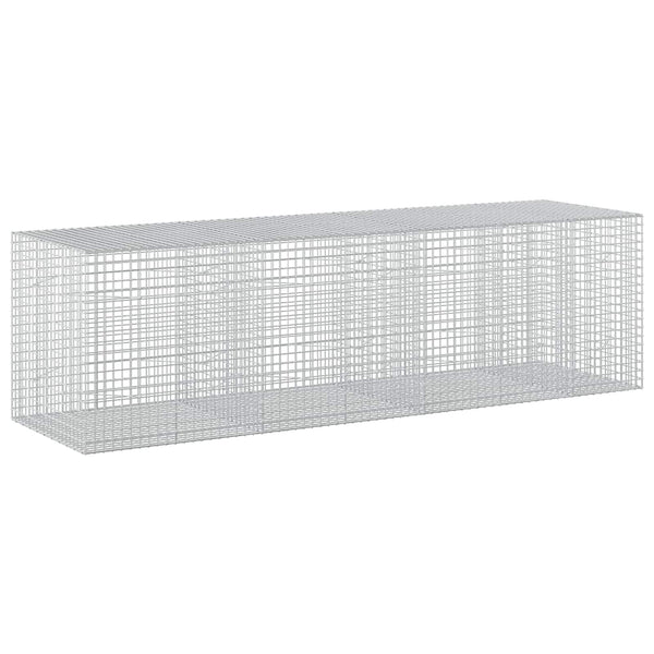 Gabion 5 mm langasta ja 5x5 cm verkosta 350x100x100 cm