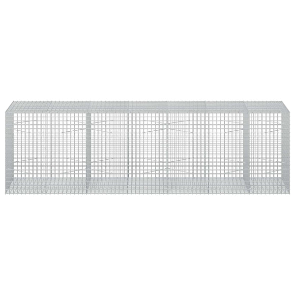 Gabion 5 mm langasta ja 5x5 cm verkosta 350x100x100 cm