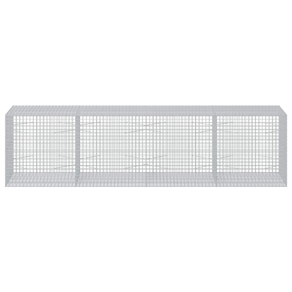 Gabion 5 mm langasta ja 5x5 cm verkosta 400x100x100 cm