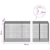 Gabion 5 mm langasta ja 5x5 cm verkosta 1150x100x100 cm
