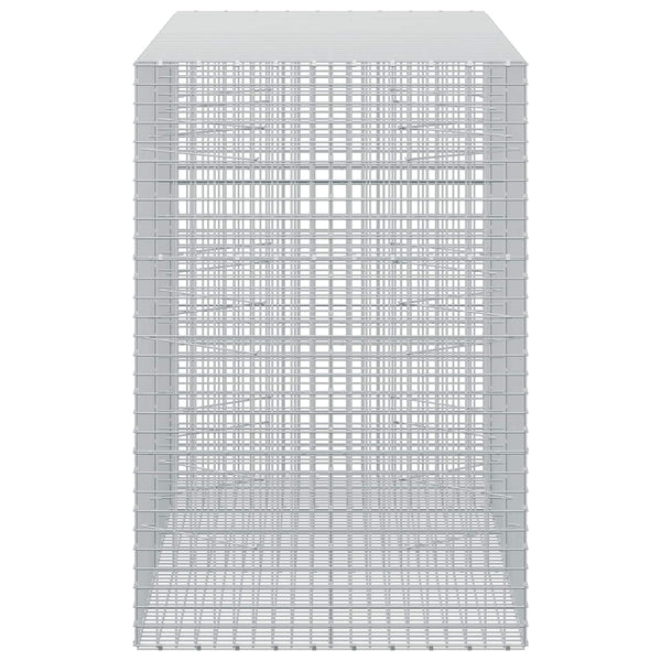 Gabion 5 mm langasta ja 5x5 cm verkosta 250x100x150 cm