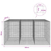 Gabion 5 mm langasta ja 5x5 cm verkosta 300x100x150 cm