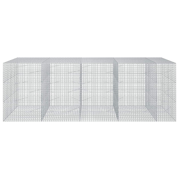 Gabion 5 mm langasta ja 5x5 cm verkosta 450x100x150 cm
