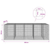 Gabion 5 mm langasta ja 5x5 cm verkosta 450x100x150 cm