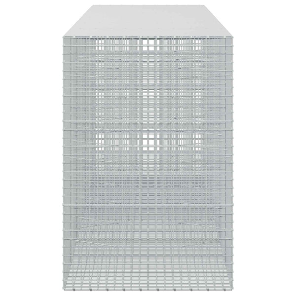 Gabion 5 mm langasta ja 5x5 cm verkosta 600x100x150 cm
