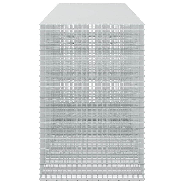 Gabion 5 mm langasta ja 5x5 cm verkosta 650x100x150 cm