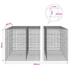 Gabion 5 mm langasta ja 5x5 cm verkosta 1100x100x150 cm