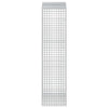Gabion 5 mm langasta ja 5x5 cm verkosta 50x100x200 cm