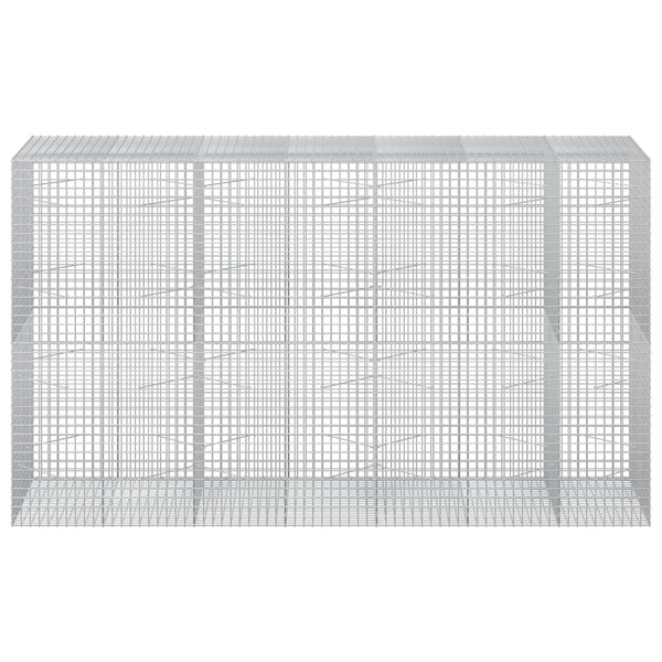 Gabion 5 mm langasta ja 5x5 cm verkosta 350x100x200 cm