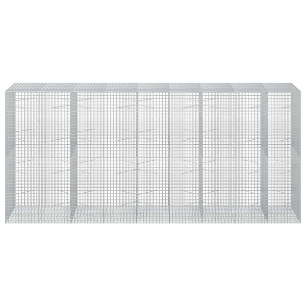 Gabion 5 mm langasta ja 5x5 cm verkosta 450x100x200 cm
